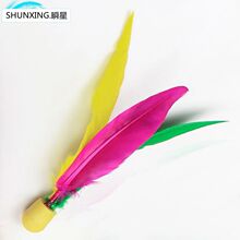 三毛球板羽拍高弹羽毛球成人儿童娱乐运动牛筋球耐打高弹包邮