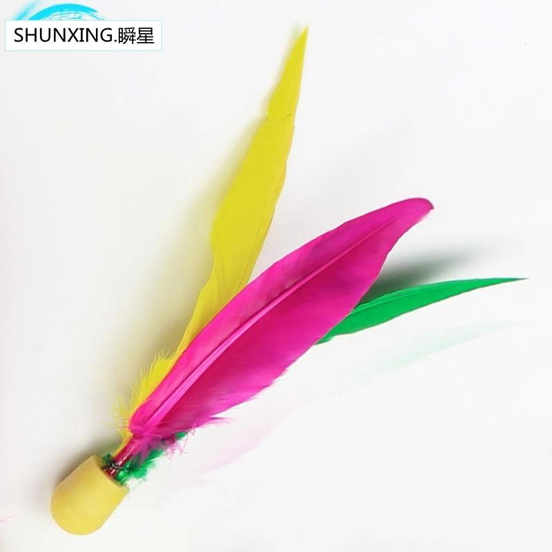 三毛球板羽拍高弹羽毛球成人儿童娱乐运动牛筋球耐打高弹包邮