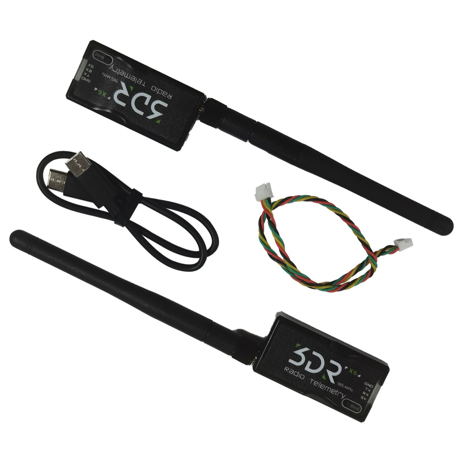 Радиомодуль цифровой передачи 3DRRadio X6 433 915 МГц 1000 МВт управление полетом APM Pix