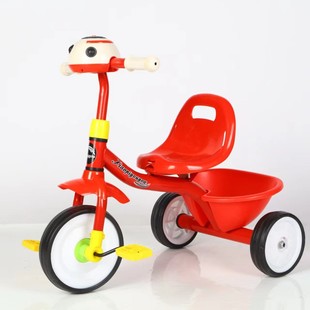 Manufacturer's New Children's Tricycle Pedal Stroller Baby Toy Pedal Tricycle Stroller with Music and Lights