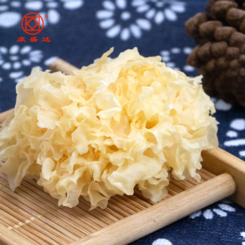 Kangwang Gutian basswood small white fungus in bulk 500g edible fungi origin wholesale small white fungus manufacturer direct sales wholesale