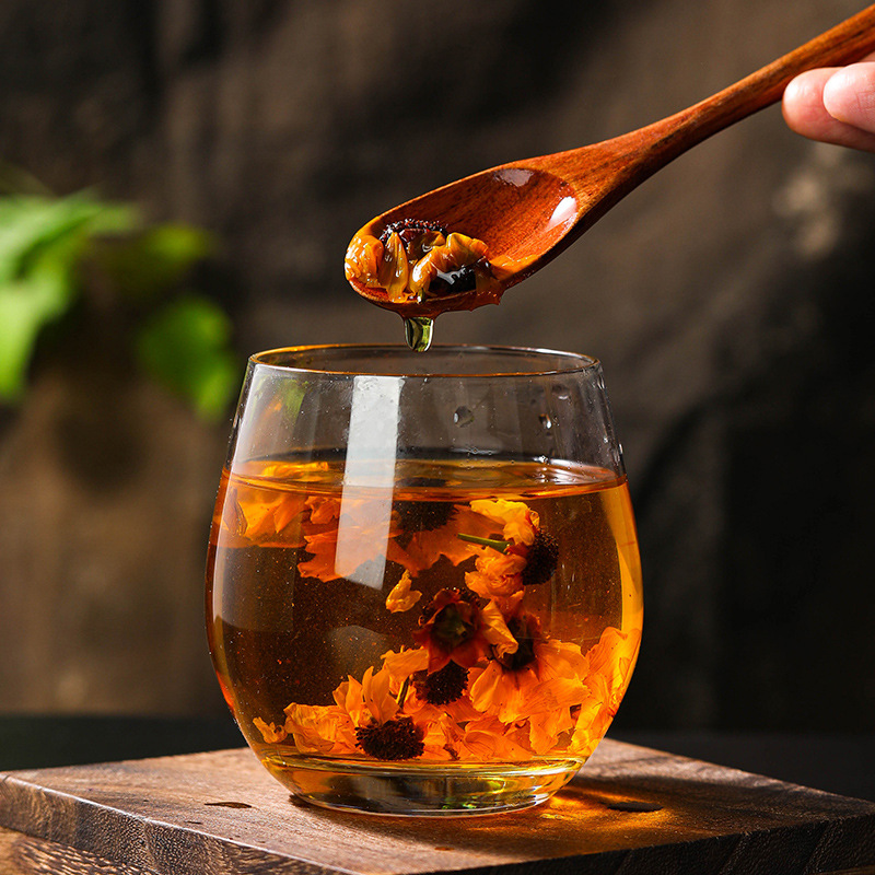 淳滋堂崑崙雪菊70克罐裝 散裝崑崙雪菊茶新疆雪菊瓶裝 養生花茶廠