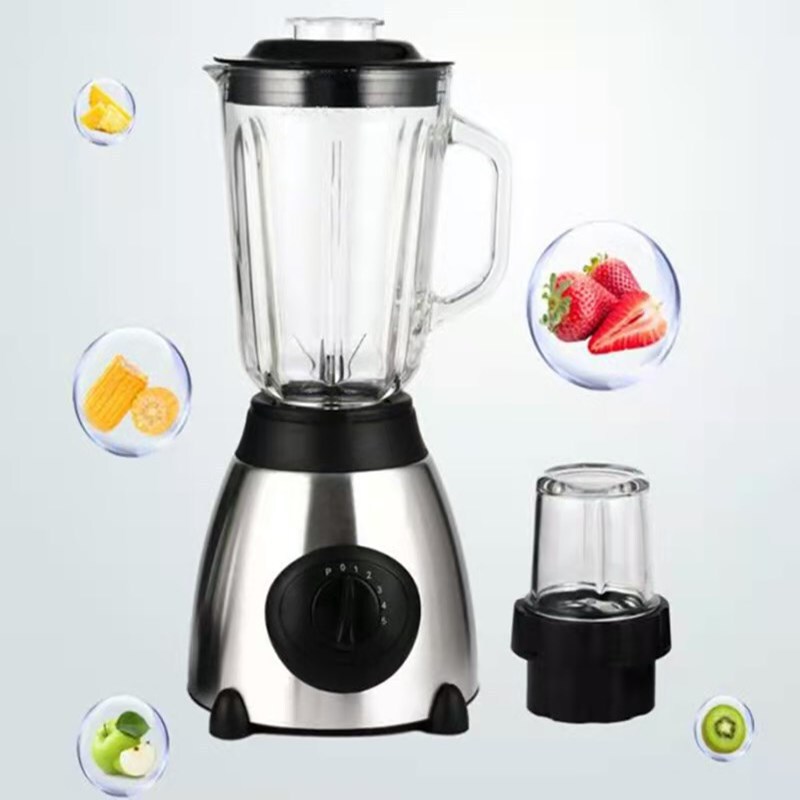 現物美規欧規英規クロスボーダー対外貿易料理機1.5L家庭用ミキサー電動粉砕機豆乳製造機|undefined