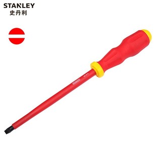Stanley Two-color Handle Insulated Screwdriver Electrician Screwdriver Magnetic Resistant 65-410-14