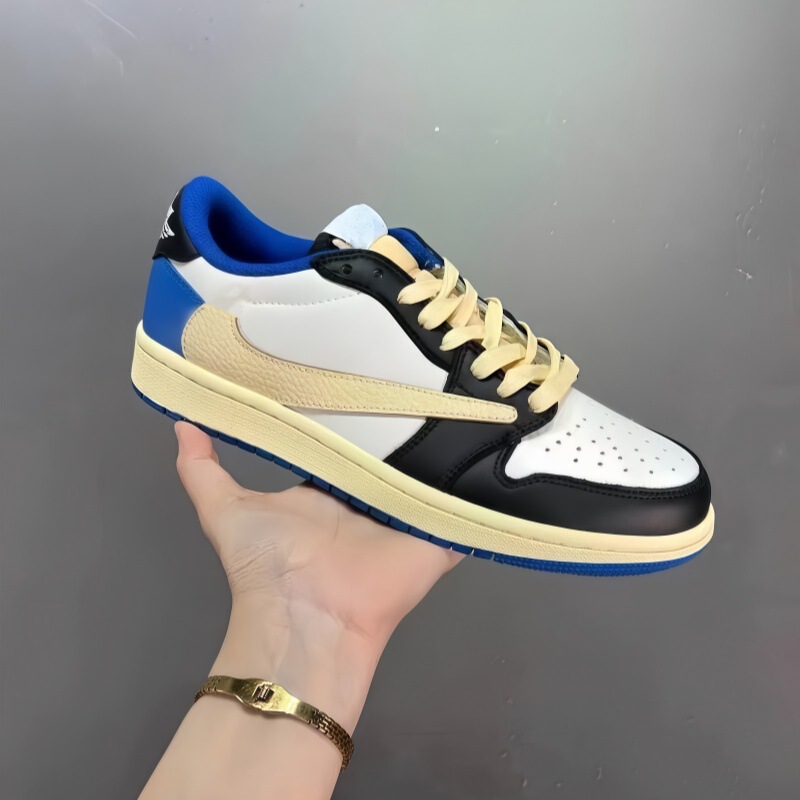 Cross-Border Putian Shoes, High-Quality Lightning Reverse Hook Aj1 Summer Retro Basketball Shoes, Versatile Couple Sports Sneakers