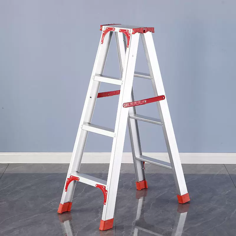 梯子家用铝合金加厚人字梯室内伸缩便携铝梯室内外工程梯折叠楼梯