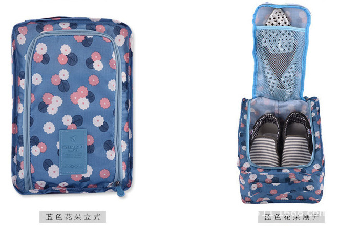 鞋子收纳袋折叠旅行鞋袋 防水旅游鞋包折叠包防尘袋