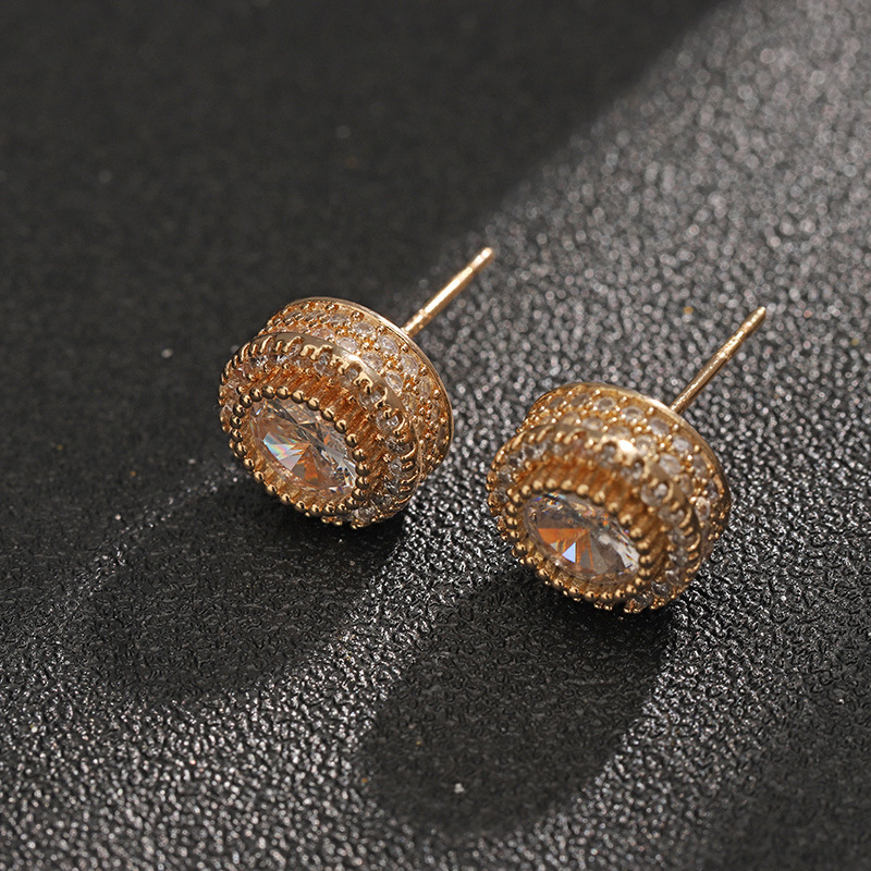 Cool Men’s Stud Earrings Minimalist Stainless Steel Hypoallergenic_voghion.com