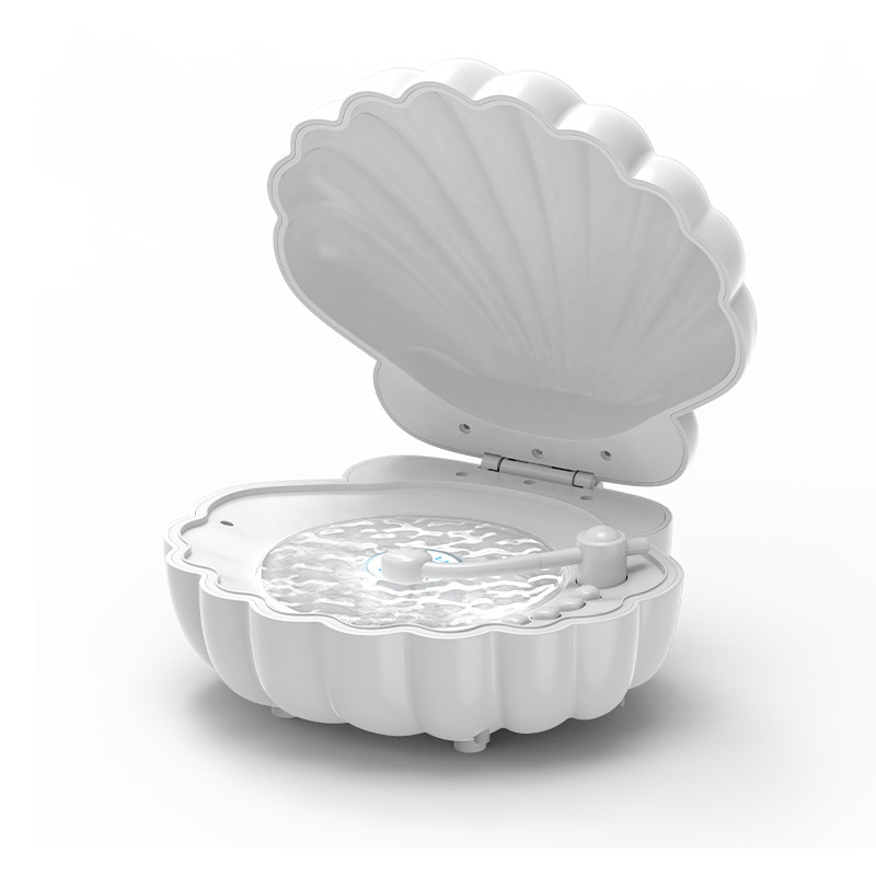 Espejo de venta caliente conchas de sonido bluetooth luces brillantes dormitorio mini altavoz bluetooth al aire libre luces de atmósfera regalos de moda image 5