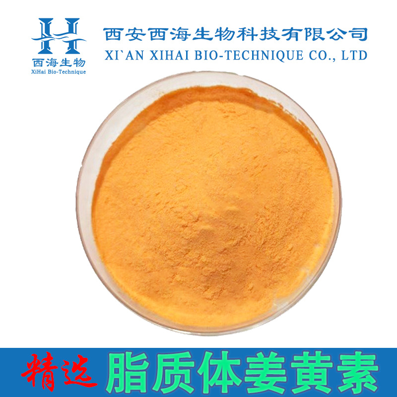 50%70%脂质体姜黄素 姜黄提取物纳米磷脂包裹现货脂质体姜黄素