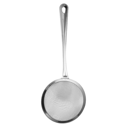 Stainless steel mesh oil leakage grid ultra-dense flour sieve household bean berry juice foaming filter oil spoon oil residue colander