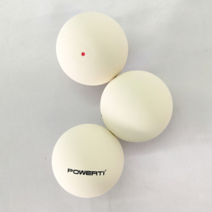Powerti Soft Tennis Elastic Red Letter Professional Competition Practice Training Ball 12 Pieces Free Shipping