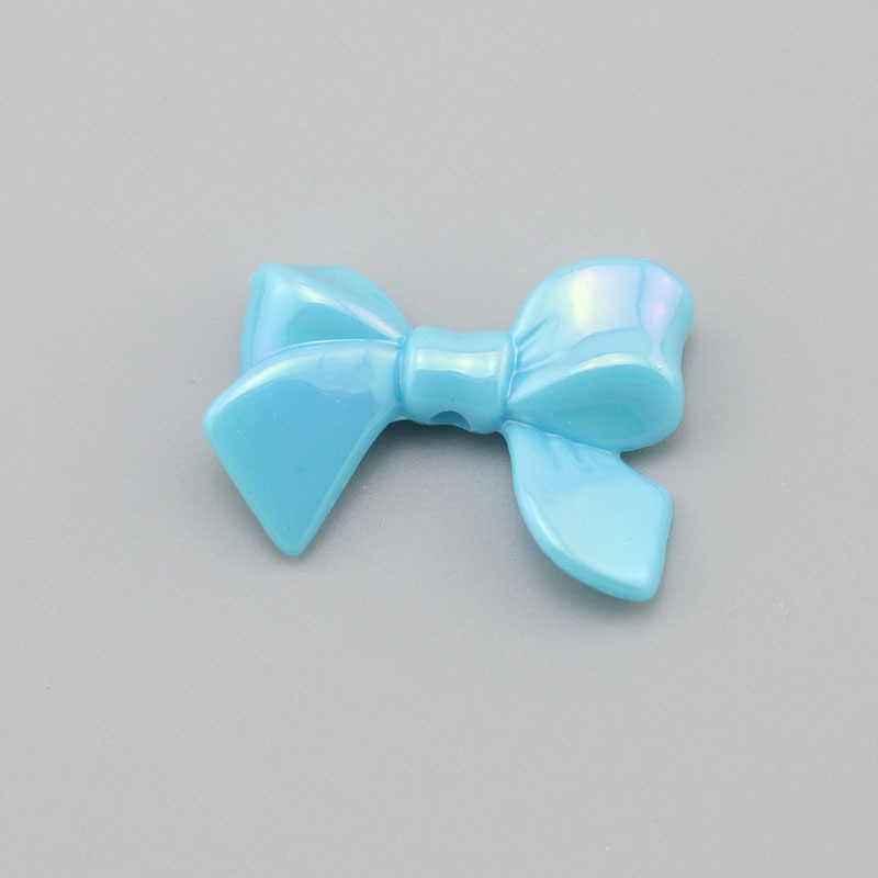 1 Piece 24 * 34mm Hole 3~3.9mm Arylic Bow Knot Pendant display picture 16