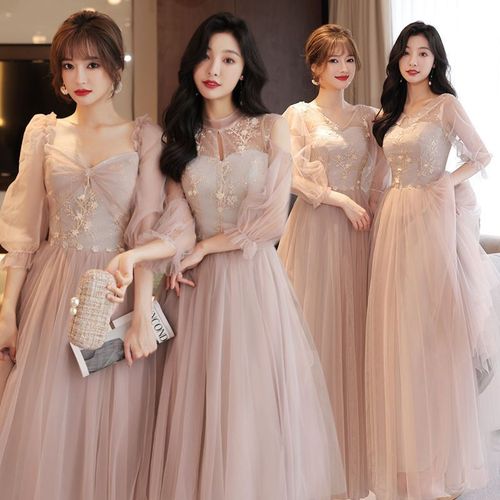 Ethereal Bridesmaid Dresses for Sisterhood: Sleek, Slimming, Minimalist, and Stunning—Perfect for Wedding Performances and the Bridal Party