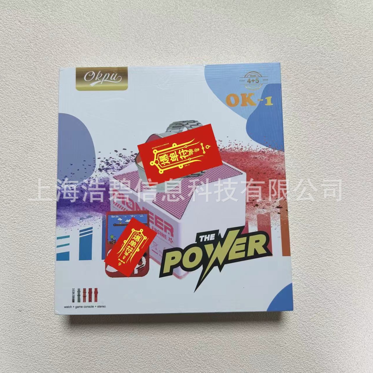 新款OK-1套盒智能手表ultra3  watch 10游戏机组合音响工厂货源