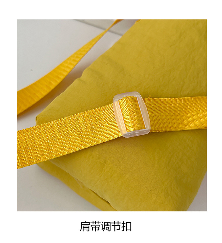 New solid-color student cycling casual women's bag, lightweight outdoor mobile phone bag and accessory bag undefined