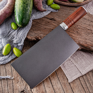 Composite Steel Chopping Knife Household Kitchen Knife Dual-Purpose Stainless Steel Chicken and Fish Chopping Kitchen Knife Coated Knife