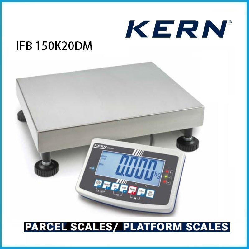 60/150kg 工业秤 EC型重型高分辨率 IFB 150K20DM KERN品牌