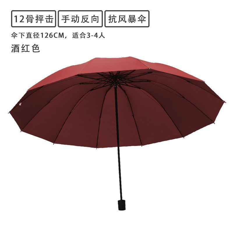 自動傘 24 ボーンビニール日焼け止め UV 日傘折りたたみハイエンドダブルボーン日傘卸売|undefined