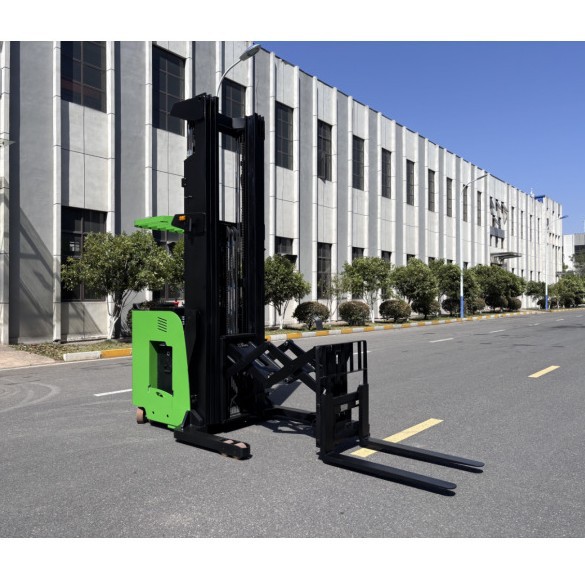 Deep Reach Truck 1.6t 2t Double Scissor Reach Stacker 7M