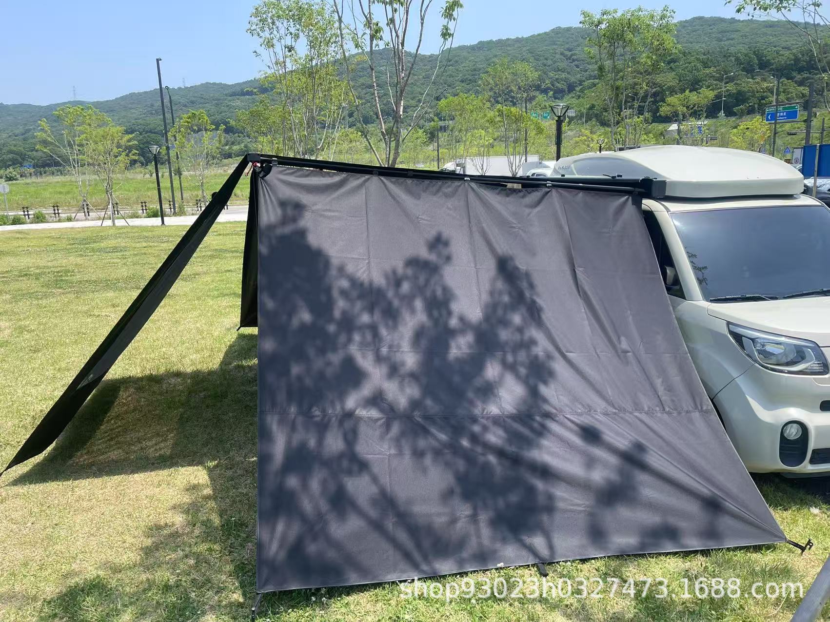 Thickened Side Tent for Outdoor Tents, Windproof and Warm, Suitable for Car and Suv Side Use