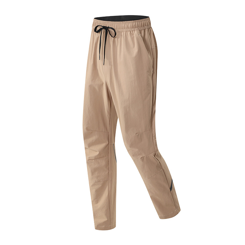 Otoño Lulu pantalones deportivos para hombres secado rápido suelto hielo pantalones de carrera al aire libre fitness yoga pantalones de entrenamiento casuales