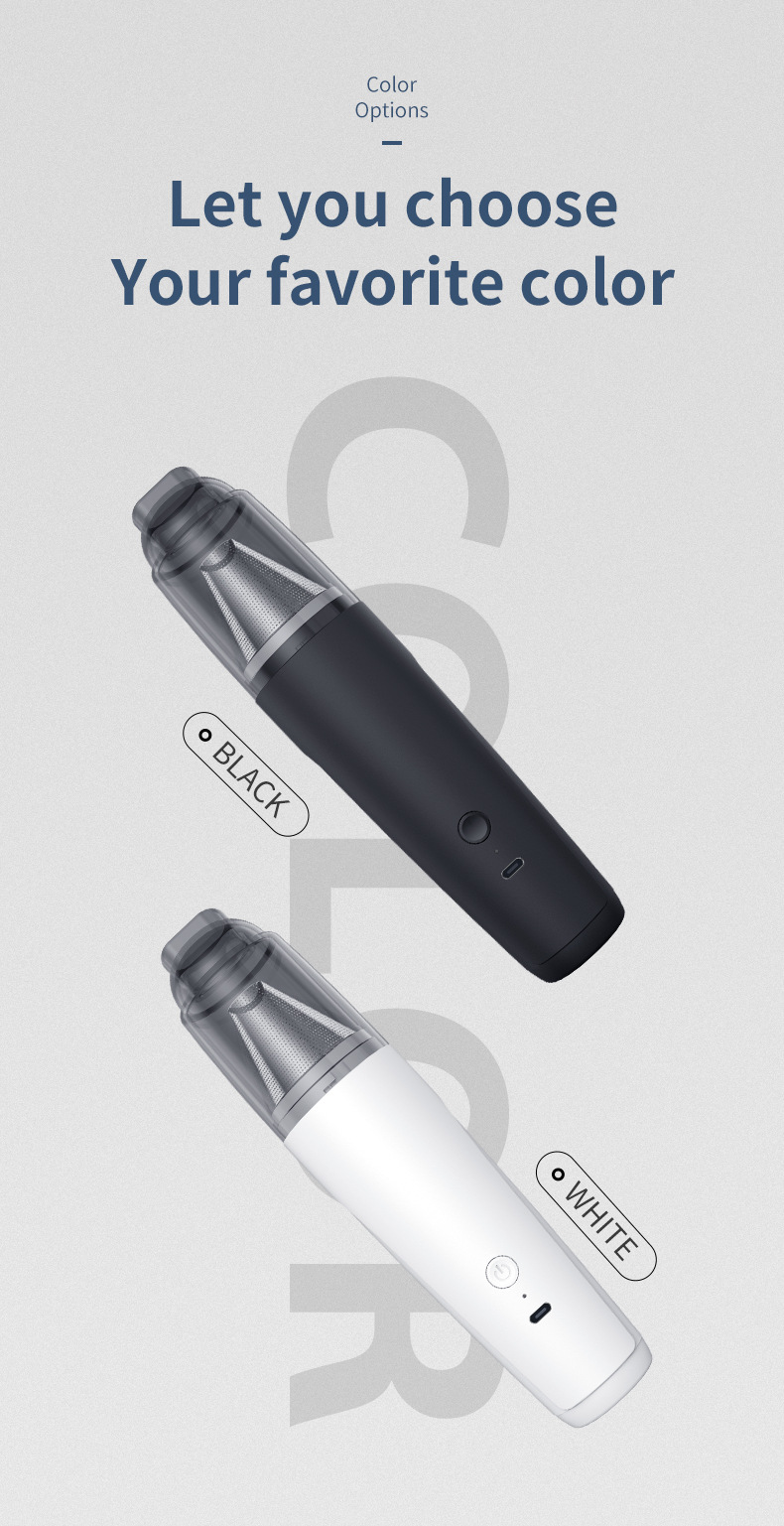 Car Wireless Vacuum Cleaner Multi-Functional Powerful Blowing and Suction All-In-One Household Small Handheld High-Power Dust Blower