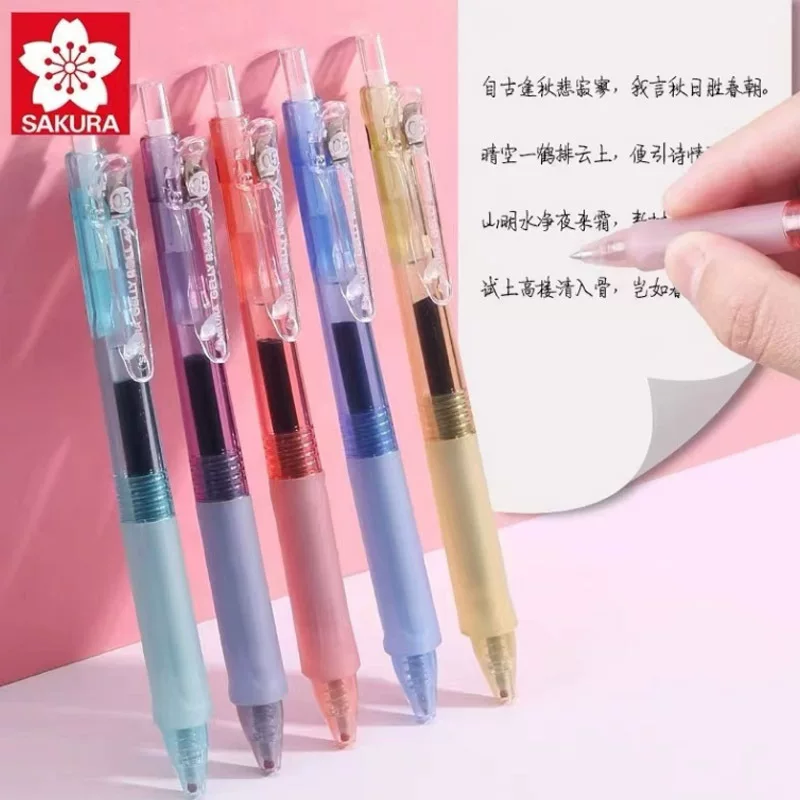 Sakura 105c Vibrant Fruit, пресс-гель ручка, быстросохнущая, 0.5 мм, чернильная ручка для студентов и экзаменов