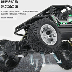 Cross-border alloy four-way remote control off-road climbing car charging simulation high-speed stunt monster truck children's toy model