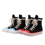 空军一号 厚底帆布鞋 男女同款 夏季潮鞋 涂鸦工艺 休闲百搭