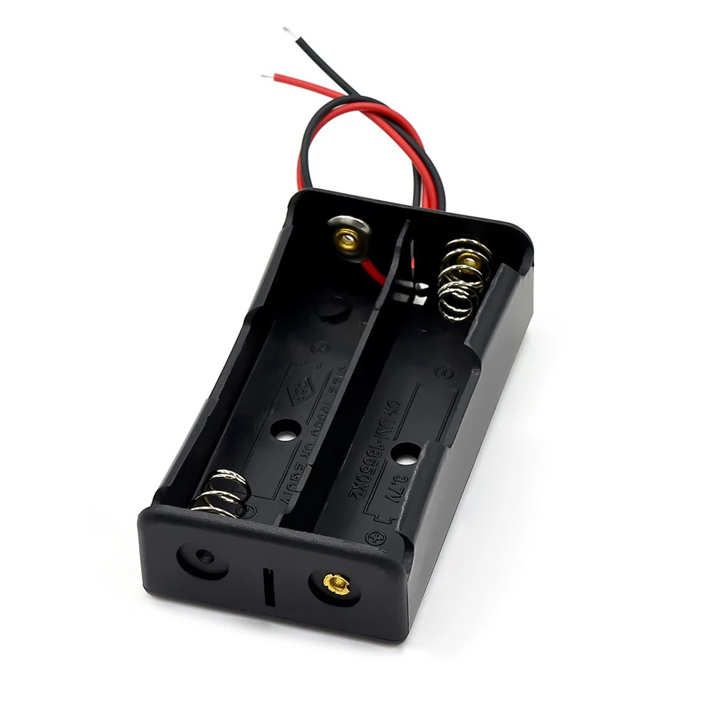 Factory direct supply 18650 battery box 1 section 2 section 3 section 4 section charging base series with thick wire