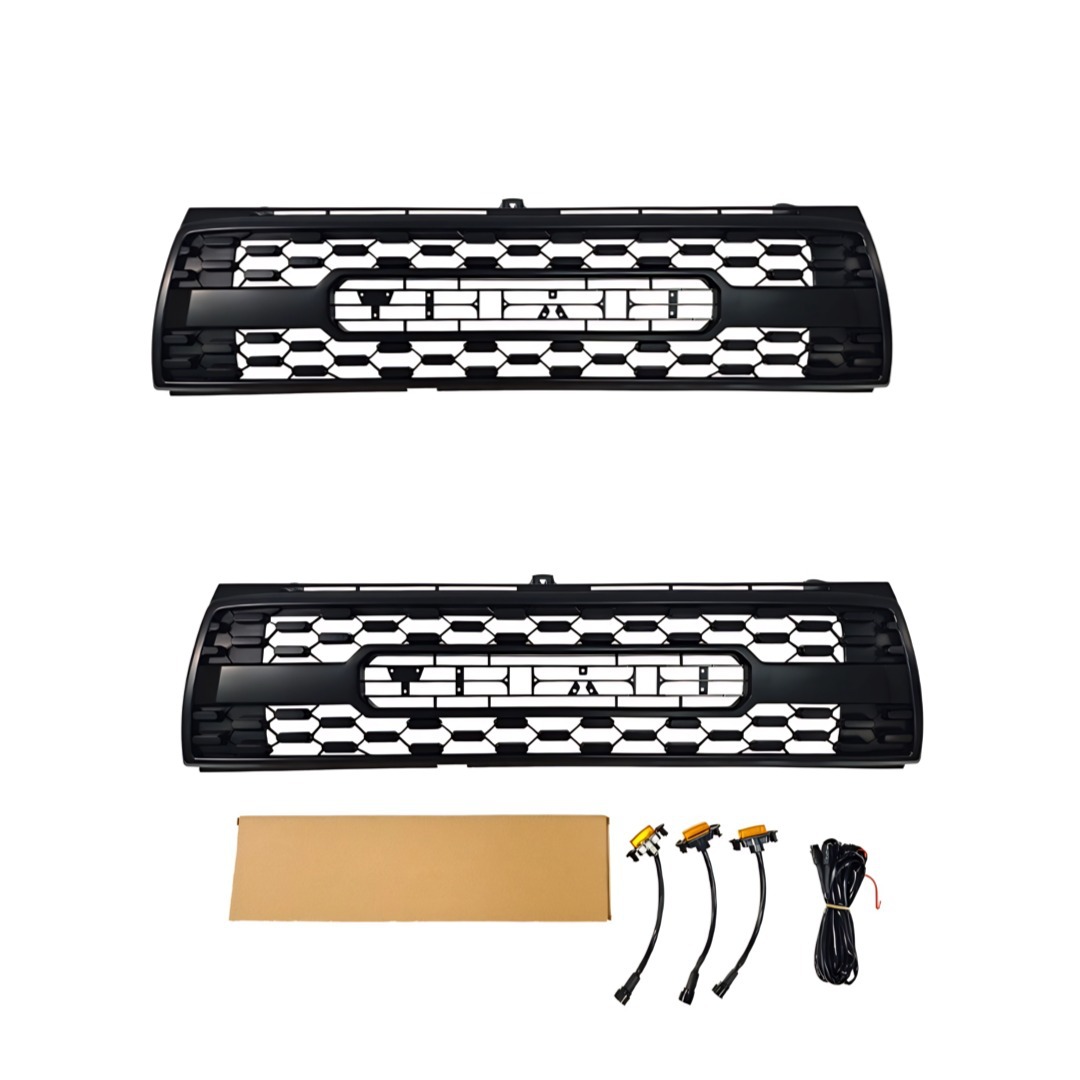Suitable for 1997-2000 Toyota Tacoma, modified TRD style front grille decoration, made of ABS material