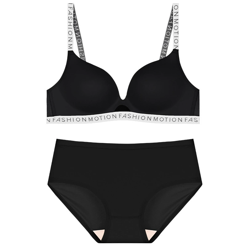 Wireless bra, push up bra, sexy set, beautiful back