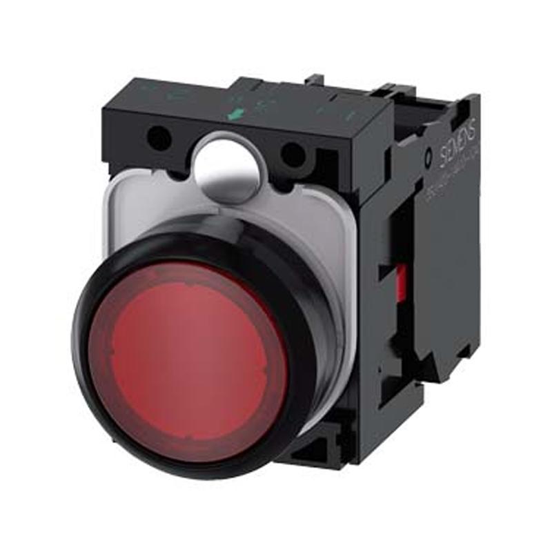 西门子 平头按钮 3SU1102-0AB20-1CA0 | 3SU11020AB201CA0