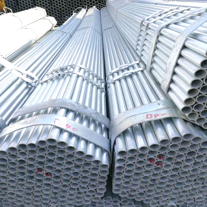 现货批发热镀锌钢管 75*4.0镀锌焊管 1寸2寸3寸4寸等规格镀锌圆管
