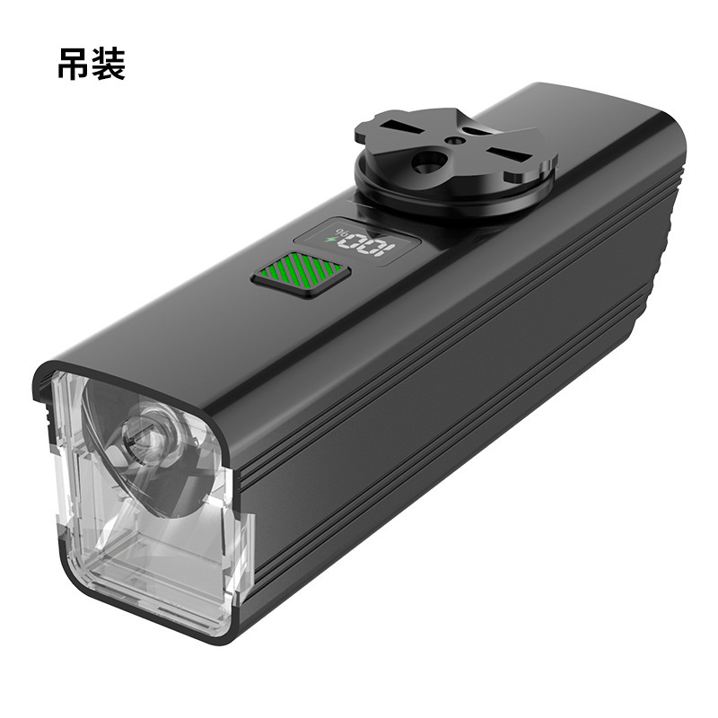 自転車アルミ合金ヘッドライトtype-c充電ランプ夜強光懐中電灯ランプ部品自転車夜間警告|undefined