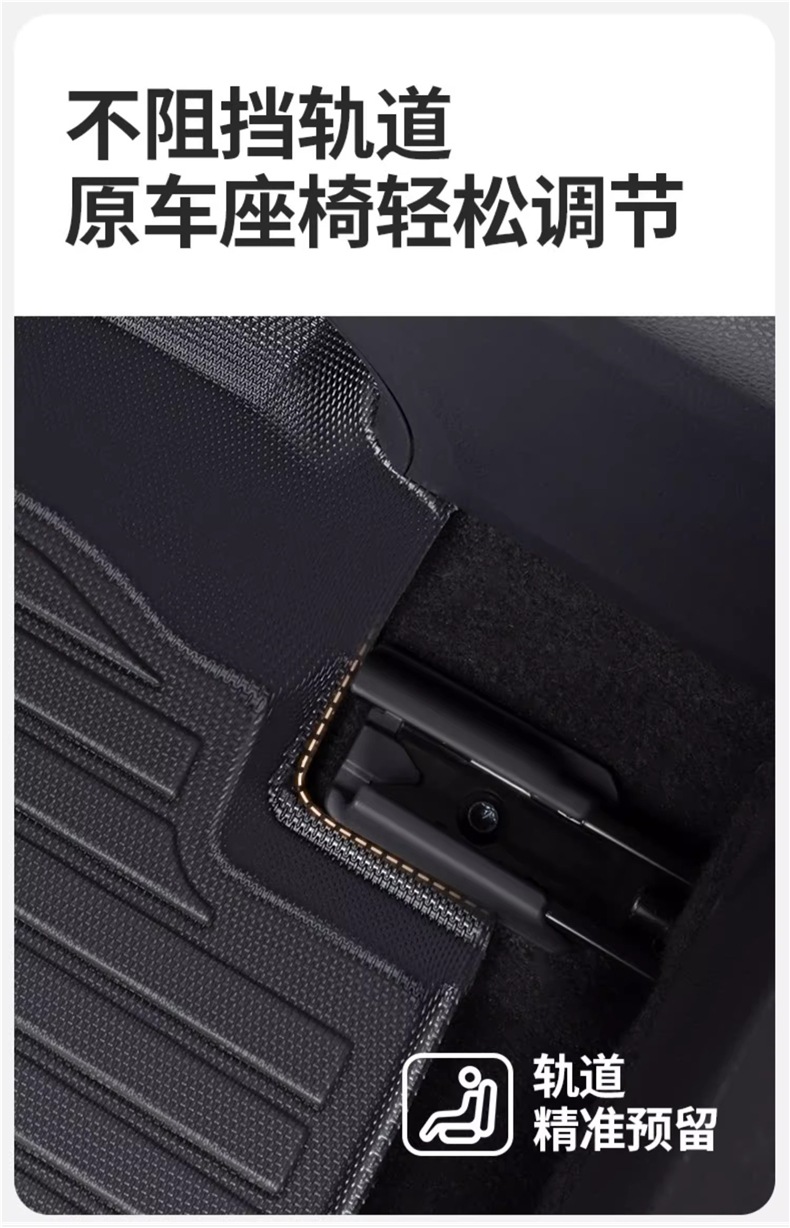 Full coverage TPE car floor mats, custom-fit for all models, suitable for both new and old cars