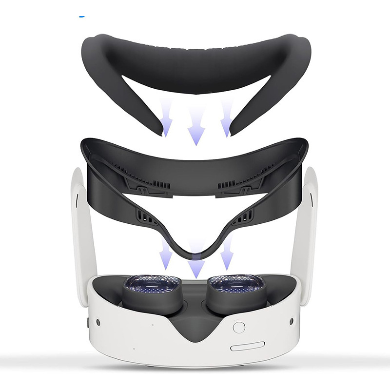 C-Type Vr Game Console Ice Silk Gel Eye Mask, Separate Replacement Sponge, Xiaopai Crystal Eye Mask, Comfortable