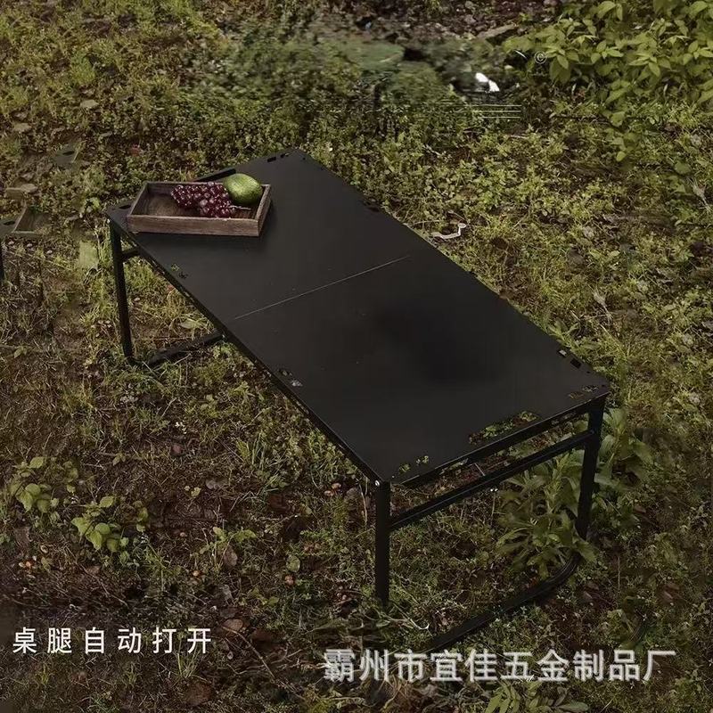 新しい油圧半自動戦術テーブル屋外折りたたみテーブルキャンプテーブル必須バーベキューポータブルピクニックテーブル|undefined