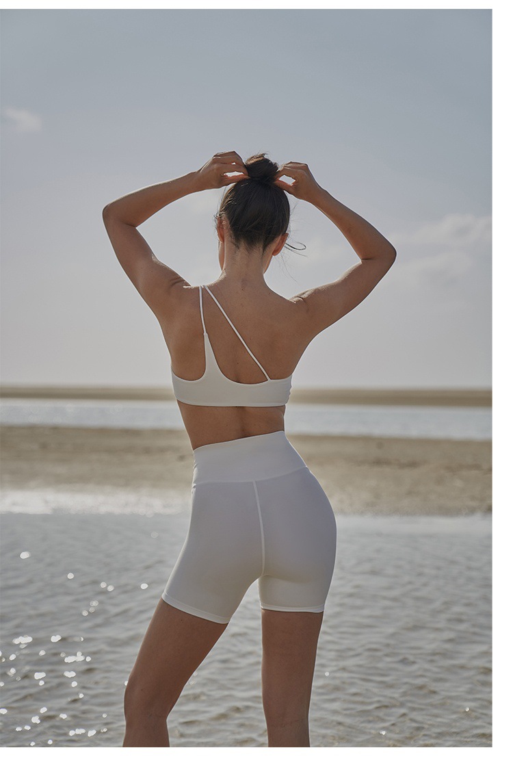 Sports Solid Color Nylon Strap Tracksuit Vest Leggings display picture 14