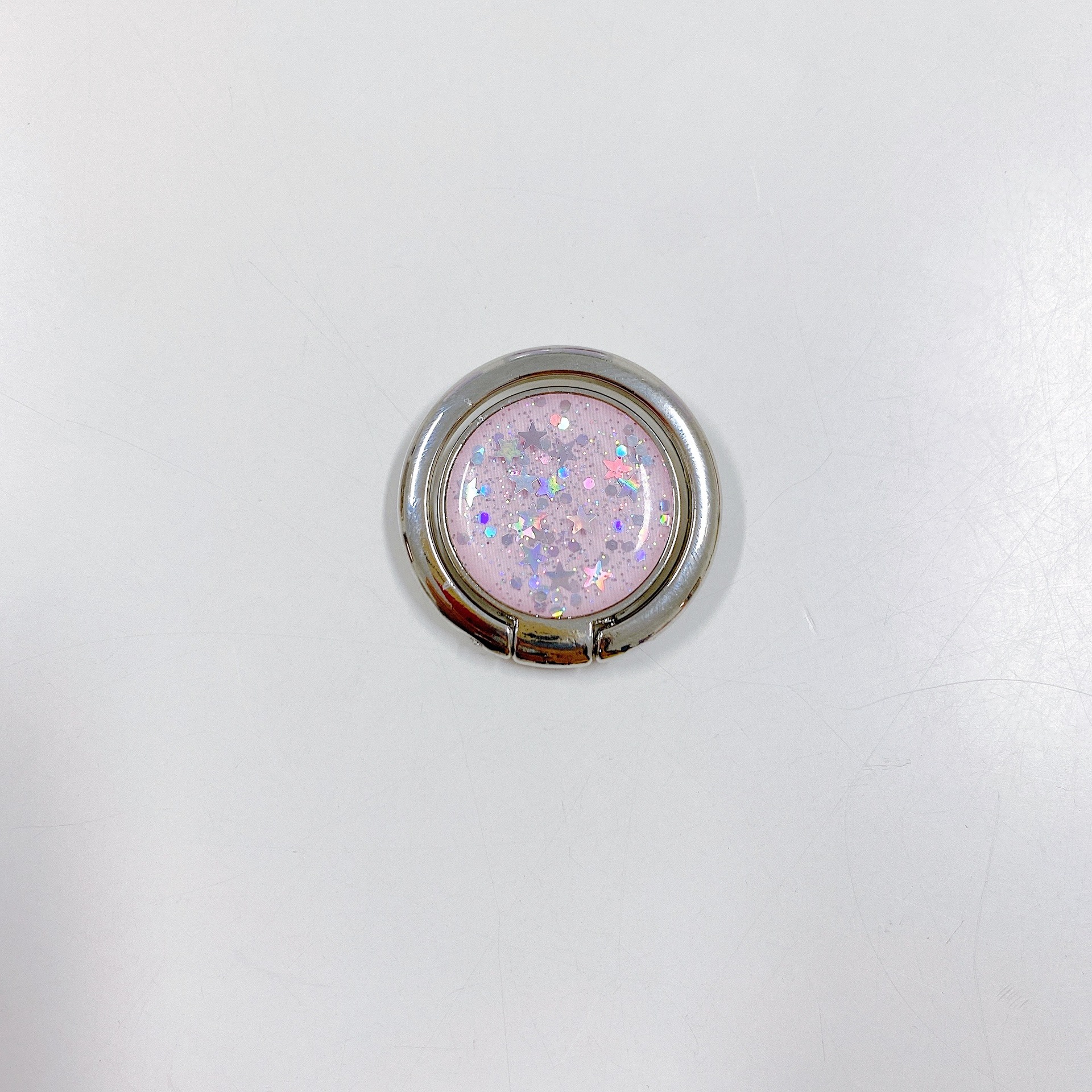 11g Weight Universal Applicable Brands Phone Ring Grips Classification Metal Material Colorful Pattern Shiny Style Colorful Metal Shiny Universal Phone Ring Grips 6