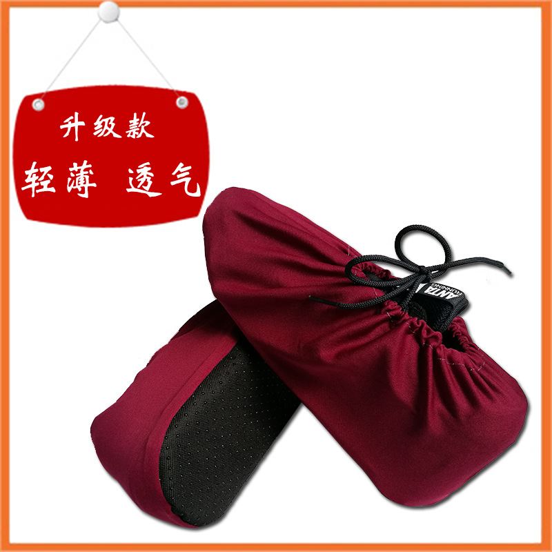 La cubierta para zapatos de tela gruesa se puede lavar repetidamente en el hogar, piso antideslizante resistente al desgaste, sala de máquinas modelo sala de máquinas, cubierta para pies de taller limpia al por mayor