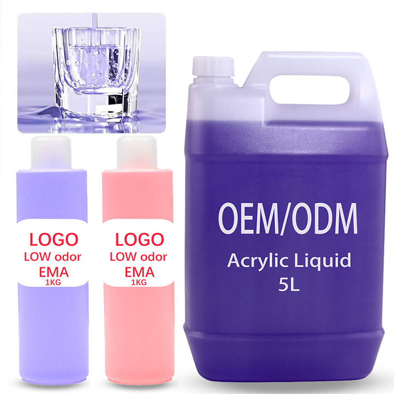 Spot manufacturer low-odor nail art crystal liquid EMA acrylic…