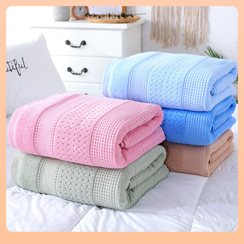 Old-fashioned cotton towel, wholesale, increased thickness