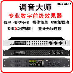 プロのレベルの効果器のハウリング防止フィードバック抑制器KTV会議は家庭用k歌残響プロセッサを生放送します。