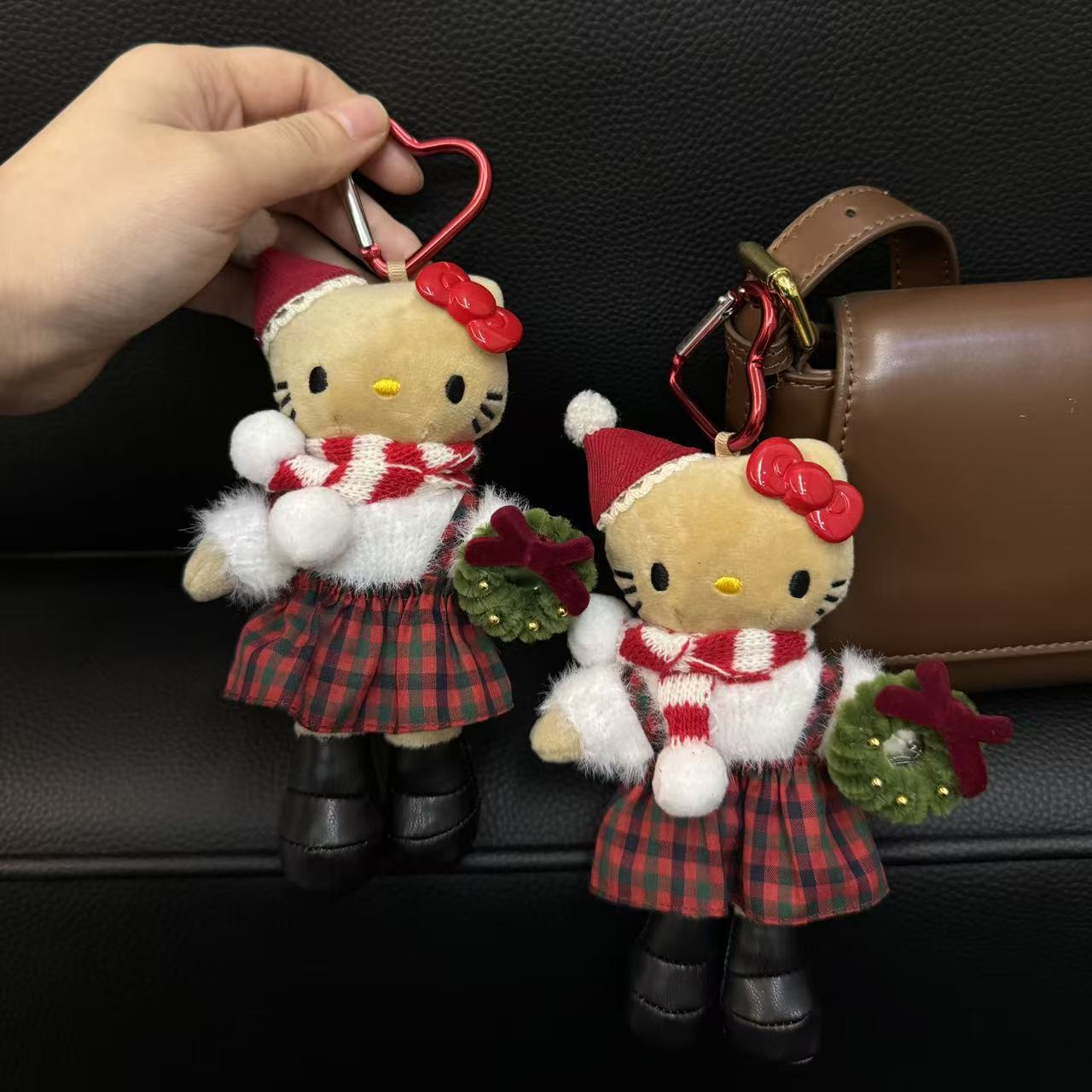 新品可爱いロングレギンスキティぬいぐるみスカートきせかえ人形ドレスins风人形饰りリュックサックキーホルダー