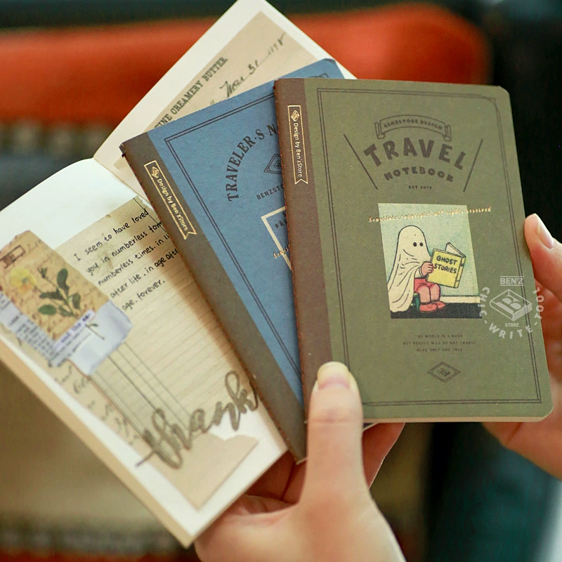 Оптовый Basin Things TN Handbook Inner Inner Core Ностальш Travel Terminal Forest Paper Blank White Literature Replace inner page