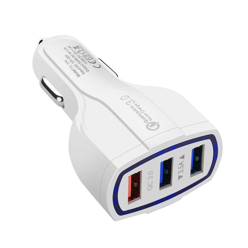 多uポートqc3.0車載充電器3a 1ドラッグ5 42w急速充電3u 4u 5usb自動車充電器でタバコを注文する|undefined