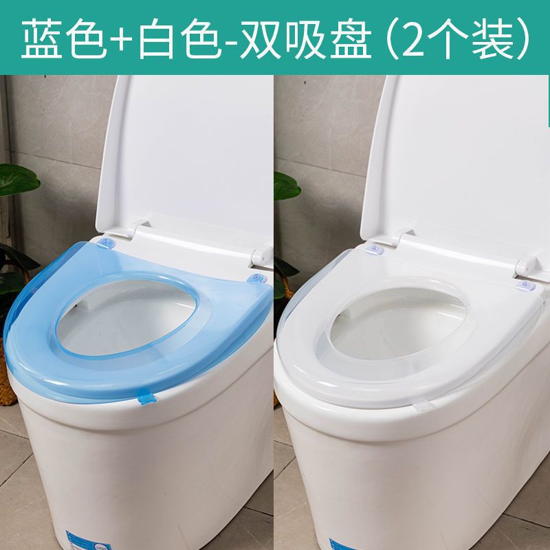 Cojín de inodoro, cubierta de inodoro universal para inodoro doméstico, impermeable, limpiable y lavable, cubierta de inodoro conveniente para cuatro estaciones