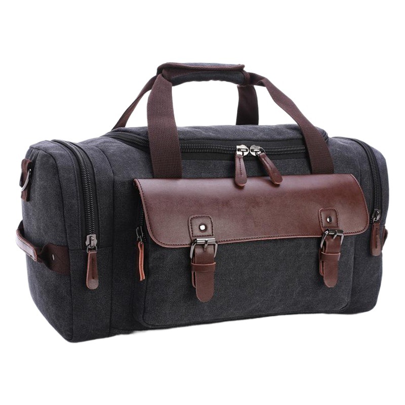 Retro Travel Bag, Shoulder Crossbody Bag, Hand Luggage Bag, Large Capacity Travel Canvas Bag Wholesale